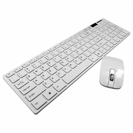 Slim & Portable Wireless Keyboard & Mouse Combo Set