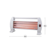 Load image into Gallery viewer, Omega 3 bar Quartz Free Standing Heater 1200W, Tip-over switch, NSB-A1
