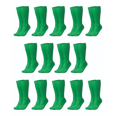 Ronex Soccer Socks - Set of 14 Pairs - Emerald Buy Online in Zimbabwe thedailysale.shop