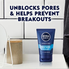 Load image into Gallery viewer, NIVEA MEN Protect &amp; Care Face Wash - 100ml
