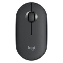 Load image into Gallery viewer, Logitech Pebble M350 Wireless Mouse, Bluetooth - USB - Slim - Silent- Off White
