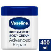 Load image into Gallery viewer, Vaseline Advanced Repair Body Cream Unfragranced 400ml
