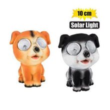 Load image into Gallery viewer, Decor Ornament Garden Solar Lights Dog Set of 2
