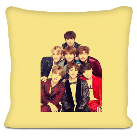 BTS Kpop Group Scatter Cushion Buy Online in Zimbabwe thedailysale.shop