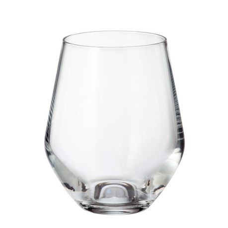 Crystal Direct Salome Crystal Tumbler Glass 350ml - Set of 6