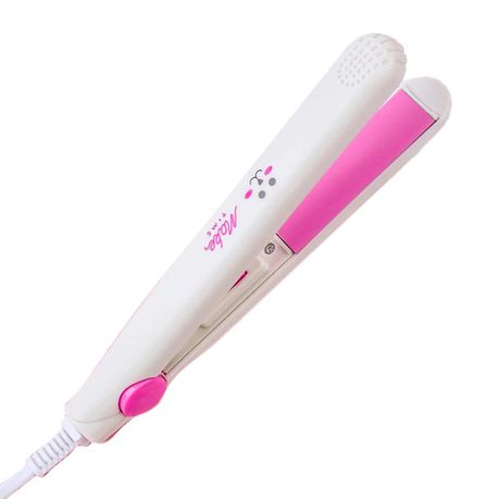 Mini Portable Hair Straightener -White Buy Online in Zimbabwe thedailysale.shop