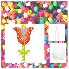 Load image into Gallery viewer, JKA - Pretty Flowers - Quad Combo Kit - Iron On Bead Craft Toy
