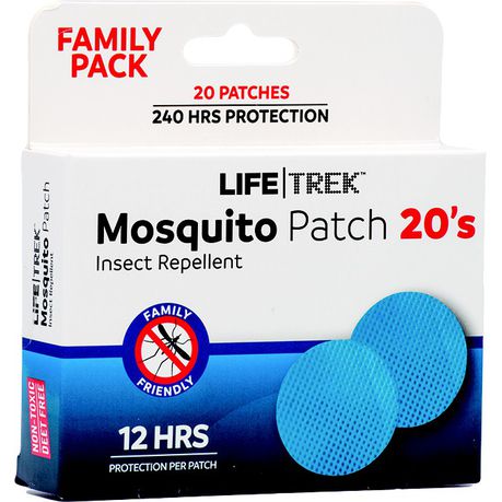 Lifetrek DEET Free Mosquito Repellent Patch 20's Buy Online in Zimbabwe thedailysale.shop