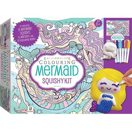 Kaleidoscope Colouring: Mermaid Squishy Kit Buy Online in Zimbabwe thedailysale.shop