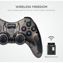 Load image into Gallery viewer, Astrum 5 in 1 Wireless Dual Shock Gamepad Joystick- GW520
