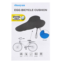 Load image into Gallery viewer, Gel Bicycle Saddle - Seat Cover - Breathable Honeycomb Silicone Egg Seat
