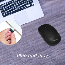 Load image into Gallery viewer, Philips Wireless Mouse - Anywhere Wireless Portability - 7203
