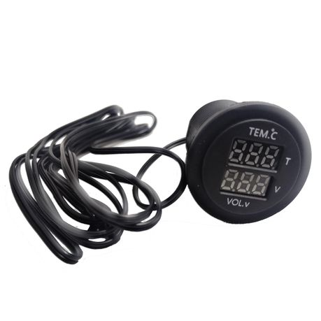 Temperature Gauge & Volt meter