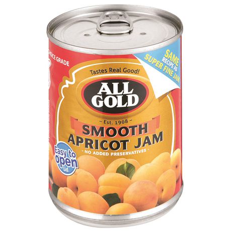 All Gold - Smooth Apricot Jam 12x450g