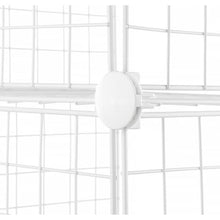 Load image into Gallery viewer, Wire Convenient Cube Cabinet - White - 4 Piece
