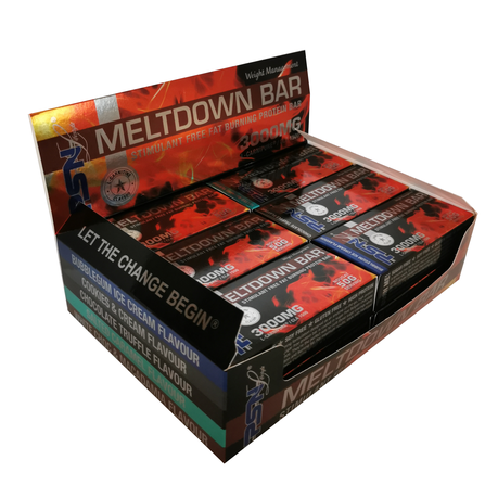 PSNLifestyle Sugar-Free Meltdown Nougat Bars - Variety Box - 12 Each