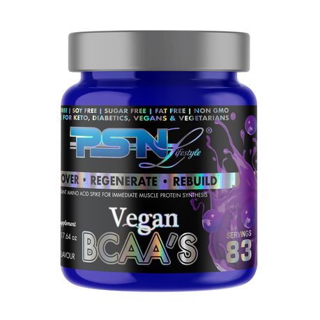 PSNLifestyle Vegan BCAA - Grape - 500g