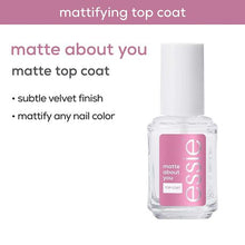 Load image into Gallery viewer, Essie Nail Treatment - Top Coat Matte About You 13.5ml
