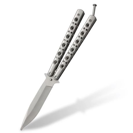 Butterfly Knife Stainless Steel Gift Buy Online in Zimbabwe thedailysale.shop