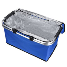 Load image into Gallery viewer, GoVogue - Picnic &amp; Outdoor Cooler Bag With 2x Ice Bricks (3 Piece Set)
