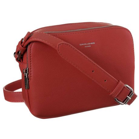 David Jones Crossbody Bag - Brick Red