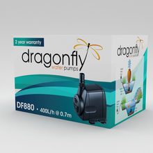 Load image into Gallery viewer, DragonFly Pond &amp; Fountain Pump 880 L/h 1.5m Cable &amp; 3 Core Plug
