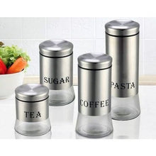 Load image into Gallery viewer, DH - 4 pcs Canister Set with Print
