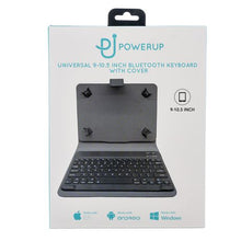 Load image into Gallery viewer, PowerUp 9 - 11 Inch Universal Bluetooth keyboard with cover
