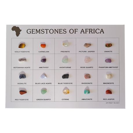 Gemstones of Africa Poster