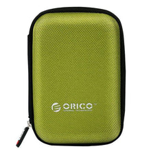 Load image into Gallery viewer, Orico 2.5 inch Portable Hard Drive Protection Bag – Green
