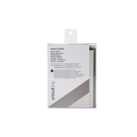 Cricut Joy Insert Cards 12-pack (Grey/Holographic) Buy Online in Zimbabwe thedailysale.shop