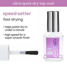 Load image into Gallery viewer, Essie Nail Treatment - Top Coat Speed Setter 13.5ml
