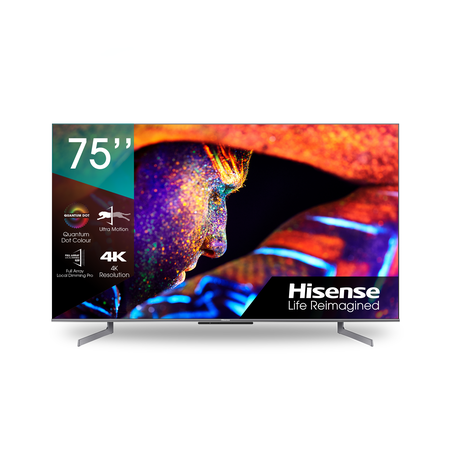 Hisense 75 Mini-LED 4K ULED Smart TV with Quantum Dot & Dolby Atmos