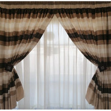 Load image into Gallery viewer, 2in1 - 5m Curtain including 5m linen lace .
