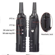 Load image into Gallery viewer, Long Range Vhf Uhf Transceiver Walkie-Talkie 5W PTT Handheld Radio UV-82
