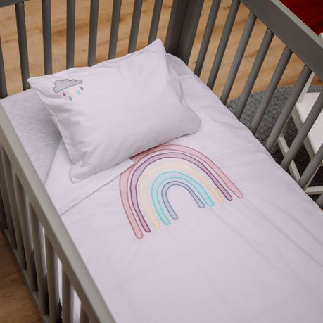 Baby Basics - Rainbow Cot Set