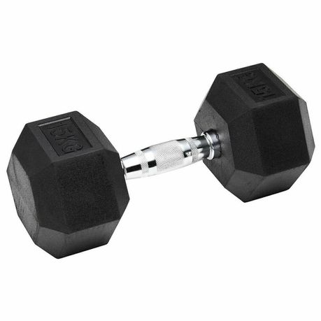 Shen Rubber Hexagonal Dumbbell 15kg Buy Online in Zimbabwe thedailysale.shop