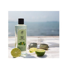 Load image into Gallery viewer, Rebul Lime Eau de Cologne 270 ml (Glass Bottle) 80% Alcohol
