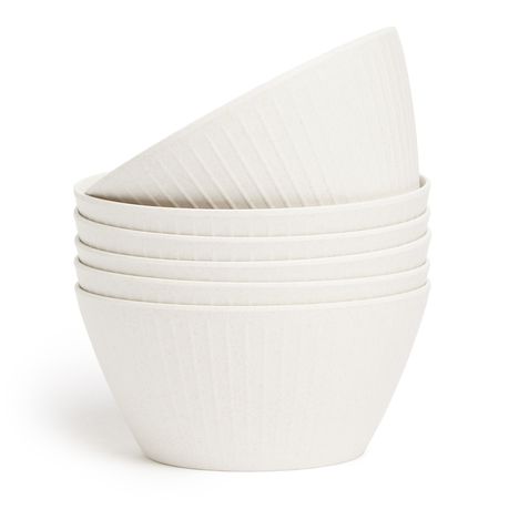 George & Mason - Bamboo Fibre Cereal Bowl - White