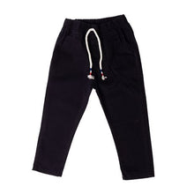 Load image into Gallery viewer, All Heart Navy long pants with pull strings
