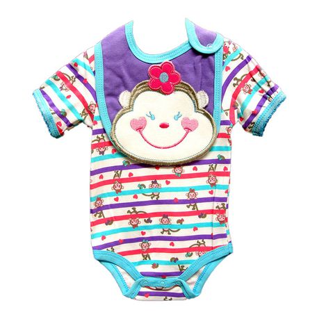 Baby Romper Smiling Monkey Buy Online in Zimbabwe thedailysale.shop