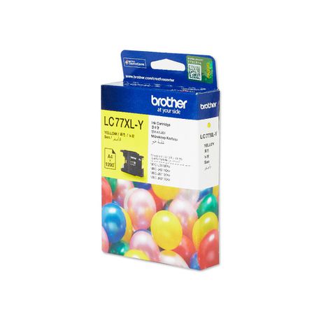 Brother LC77XL-Y Yellow Ink Cartridge Buy Online in Zimbabwe thedailysale.shop