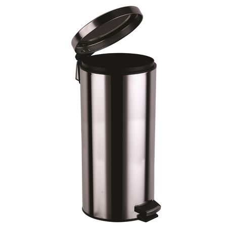 SDS Stainless Steel 20L Round Pedal Wastebin Buy Online in Zimbabwe thedailysale.shop