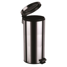 Load image into Gallery viewer, SDS Stainless Steel 20L Round Pedal Wastebin
