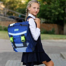 Load image into Gallery viewer, Eco 3 Division Scholar Backpack - Navy
