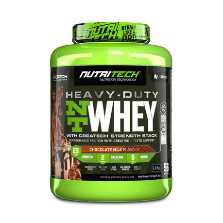 Heavy - Duty NT Whey Chocolate Milk 1.8kg Buy Online in Zimbabwe thedailysale.shop