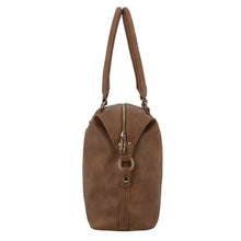 Load image into Gallery viewer, Pierre Cardin Dafney Relaxed Barrel Bag Choc
