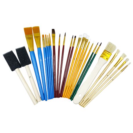 Paint Brush Set (25 Brushes) Buy Online in Zimbabwe thedailysale.shop