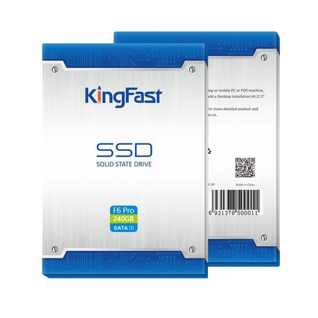 KingFast F6 Pro 240GB SSD 2.5 Sata3 Solid State Drive