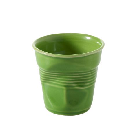 Revol 90ml 6 Pack Espresso Crumple Cup - Lime Green